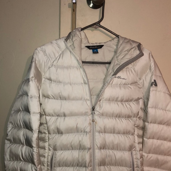 Eddy baeur puffer jacket white women - Picture 2 of 5